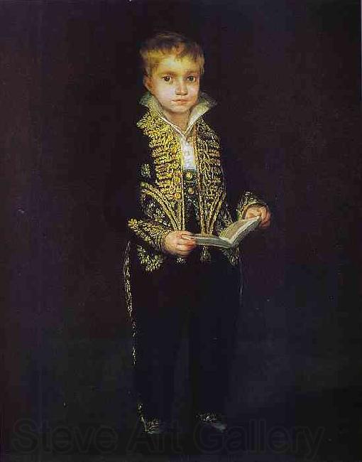 Francisco Jose de Goya Portrait of Victor Guye